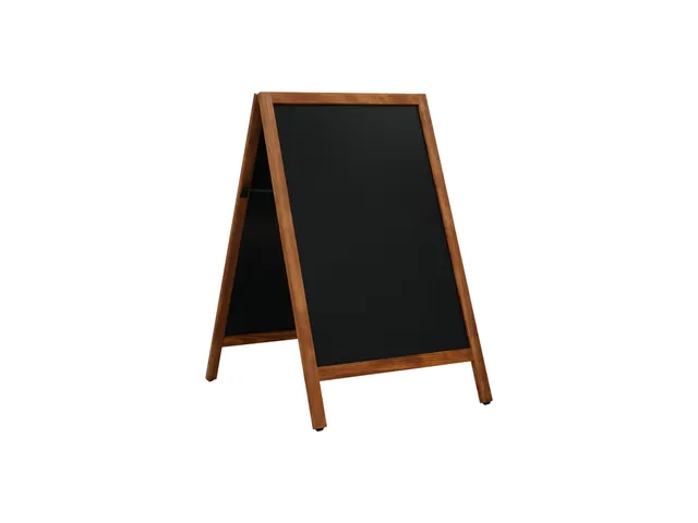 [356241] Stoepbord krijt "economy 66 x 104 cm" - dennenhouten lijst