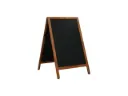 Stoepbord krijt "economy 66 x 104 cm" - dennenhouten lijst