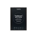 Krijtbord "wandbord" - formaat 42x60cm - per 2 stuks
