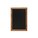 Krijtbord "wandbord" - naturel lijst - formaat 42x60cm - per 2 stuks