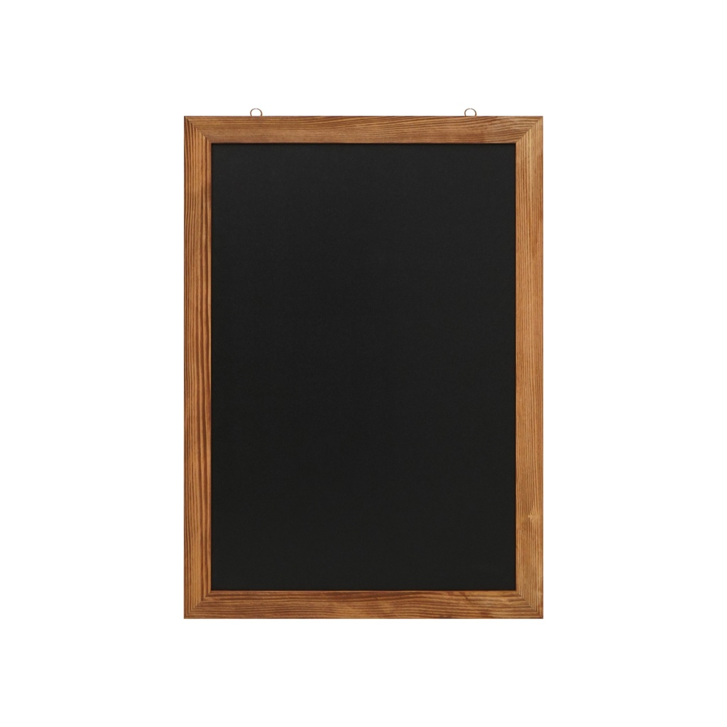 Krijtbord "wandbord promo 50 x 70 cm" - dennenhouten lijst