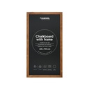 Krijtbord "wandbord" - naturel lijst - formaat 60x110cm 