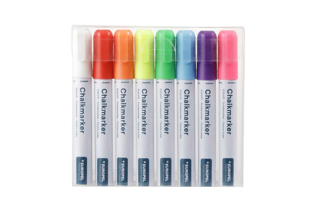 [356502] Krijtstift "assorti kleur" - 1 tot 6 mm - etui met 8 stuks   