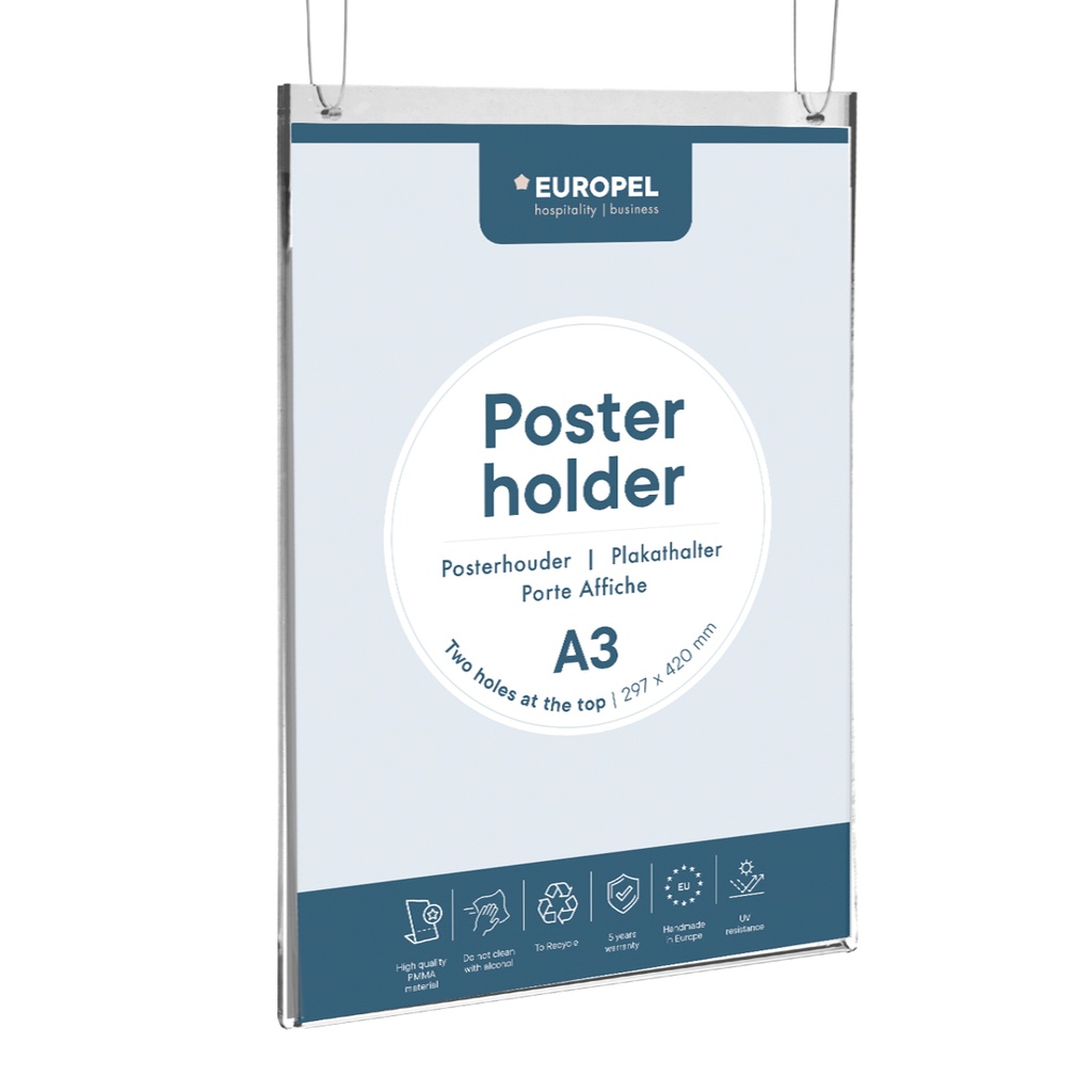 Posterhouder - "A3 staand"