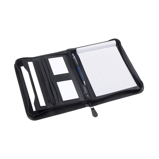 [RI98994] Schrijfmap rillstab "excellent de luxe"- A5 - zwart lederlook