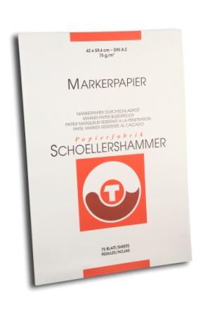 [S857402] Marker-layoutpapier - A2 - 75g/m2 - blok à 75 vel