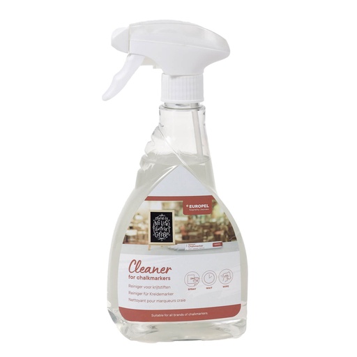 [356521] Reiniger "voor watervaste krijtstiften" - 500 ml