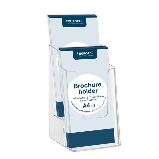 [350105] Folderbakje "2 x 1/3 A4"