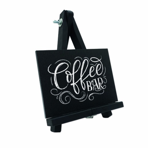 [356290] Krijtbord "mini met ezel" - zwart