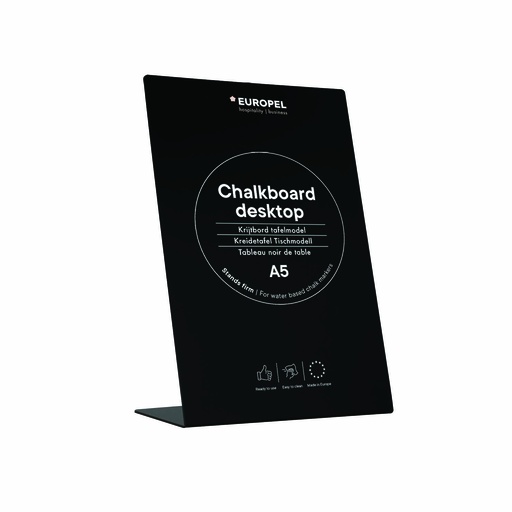 [356286] Krijtbord "L-standaard" - formaat A5
